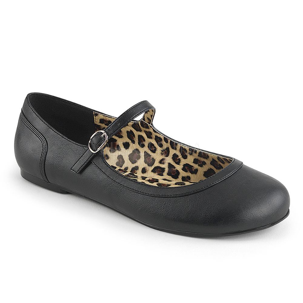 Whimsigoth Padded Insoles Mary Jane Ballet Flats Shoes